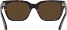 Square Tortoise Millicent Bryce 180 Bifocal Reading Sunglasses View #4