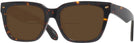 Square Tortoise Millicent Bryce 180 Bifocal Reading Sunglasses View #1