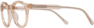 Round Transparent Peach Millicent Bryce 181 Progressive No-Lines View #3