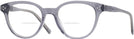 Round Transparent Grey Millicent Bryce 182 Bifocal View #1