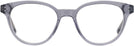 Round Transparent Grey Millicent Bryce 182 Single Vision Full Frame View #2