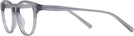 Round Transparent Grey Millicent Bryce 182 Progressive No-Lines View #3