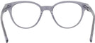 Round Transparent Grey Millicent Bryce 182 Single Vision Full Frame View #4