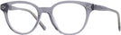 Round Transparent Grey Millicent Bryce 182 Progressive No-Lines View #1