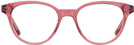 Round Transparent Red Millicent Bryce 182 Progressive No-Lines View #2