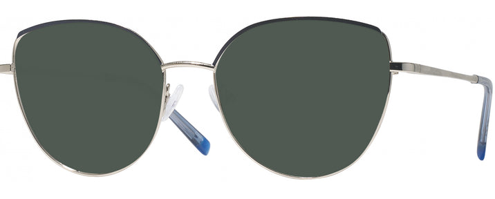 Cat Eye Silver/blue Millicent Bryce 183 Progressive Reading Sunglasses View #1