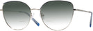 Cat Eye Silver/blue Millicent Bryce 183 w/ Gradient Bifocal Reading Sunglasses View #1