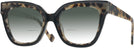 Square,Oversized Grey Tortoise Millicent Bryce 186 w/ Gradient Bifocal Reading Sunglasses View #1