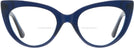 Cat Eye Blue Millicent Bryce 187 Bifocal View #2