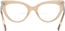 Cat Eye Transparent Brown Millicent Bryce 187 Bifocal View #4
