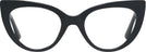 Cat Eye Black Millicent Bryce 187 Progressive No-Lines View #2