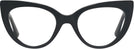 Cat Eye Black Millicent Bryce 187 Progressive No-Lines View #2