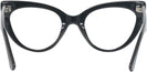 Cat Eye Black Millicent Bryce 187 Progressive No-Lines View #4