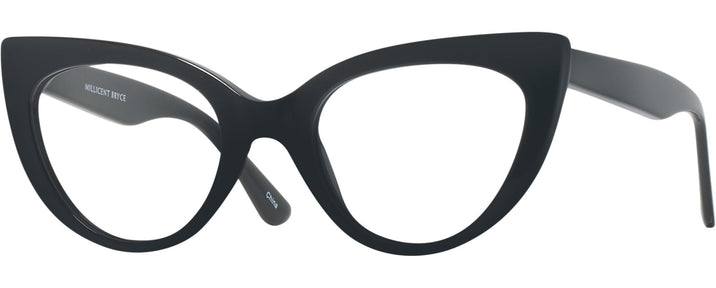 Cat Eye Black Millicent Bryce 187 Progressive No-Lines View #1