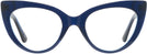 Cat Eye Blue Millicent Bryce 187 Progressive No-Lines View #2