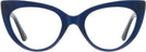 Cat Eye Blue Millicent Bryce 187 Progressive No-Lines View #2