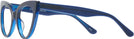 Cat Eye Blue Millicent Bryce 187 Progressive No-Lines View #3