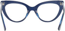 Cat Eye Blue Millicent Bryce 187 Progressive No-Lines View #4