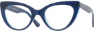 Cat Eye Blue Millicent Bryce 187 Computer Style Progressive View #1