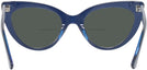 Cat Eye Blue Millicent Bryce 187 Bifocal Reading Sunglasses View #4