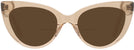 Cat Eye Transparent Brown Millicent Bryce 187 Bifocal Reading Sunglasses View #2
