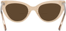 Cat Eye Transparent Brown Millicent Bryce 187 Bifocal Reading Sunglasses View #4