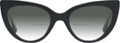 Cat Eye Black Millicent Bryce 187 w/ Gradient Bifocal Reading Sunglasses View #2