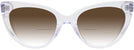 Cat Eye Crystal Millicent Bryce 187 w/ Gradient Bifocal Reading Sunglasses View #2