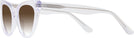 Cat Eye Crystal Millicent Bryce 187 w/ Gradient Bifocal Reading Sunglasses View #3