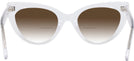 Cat Eye Crystal Millicent Bryce 187 w/ Gradient Bifocal Reading Sunglasses View #4