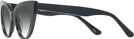 Cat Eye Black Millicent Bryce 187 w/ Gradient Progressive Reading Sunglasses View #3