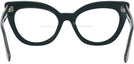 Cat Eye,Oversized Dark Green Millicent Bryce 188 Bifocal View #4