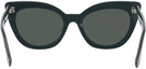 Cat Eye,Oversized Dark Green Millicent Bryce 188 Progressive Reading Sunglasses View #4