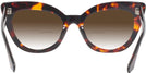 Cat Eye,Oversized Tortoise Millicent Bryce 188 w/ Gradient Bifocal Reading Sunglasses View #4