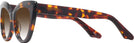 Cat Eye,Oversized Tortoise Millicent Bryce 188 w/ Gradient Progressive Reading Sunglasses View #3