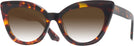 Cat Eye,Oversized Tortoise Millicent Bryce 188 w/ Gradient Progressive Reading Sunglasses View #1