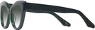 Cat Eye,Oversized Dark Green Millicent Bryce 188 w/ Gradient Progressive Reading Sunglasses View #3