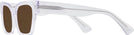 Rectangle Crystal Millicent Bryce 189 Bifocal Reading Sunglasses View #3