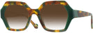 Oversized,Unique Green Tortoise Millicent Bryce 191 w/ Gradient Bifocal Reading Sunglasses View #1