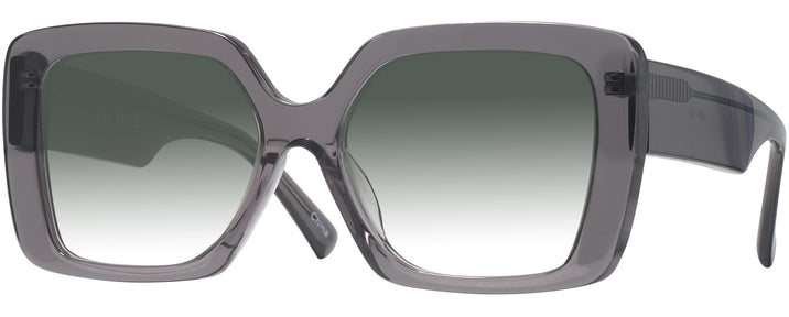 Square,Oversized Transparent Grey Millicent Bryce 192 w/ Gradient Progressive Reading Sunglasses View #1