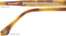 Round Tortoise Beethoven Bifocal Reading Sunglasses View #3
