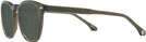 Round Green Beethoven Progressive Reading Sunglasses View #3