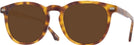 Round Tortoise Beethoven Progressive Reading Sunglasses View #1