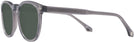 Round Grey Beethoven Progressive Reading Sunglasses View #3