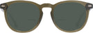 Round Green Beethoven Bifocal Reading Sunglasses View #2