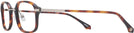 Rectangle Matte Tortoise Descartes Bifocal View #3