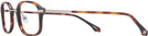 Rectangle Matte Tortoise Descartes Progressive No-Lines View #3