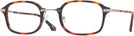 Rectangle Matte Tortoise Descartes Progressive No-Lines View #1