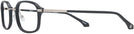 Rectangle Matte Black Descartes Progressive No-Lines View #3
