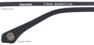 Rectangle Matte Black Descartes Progressive No-Lines View #4